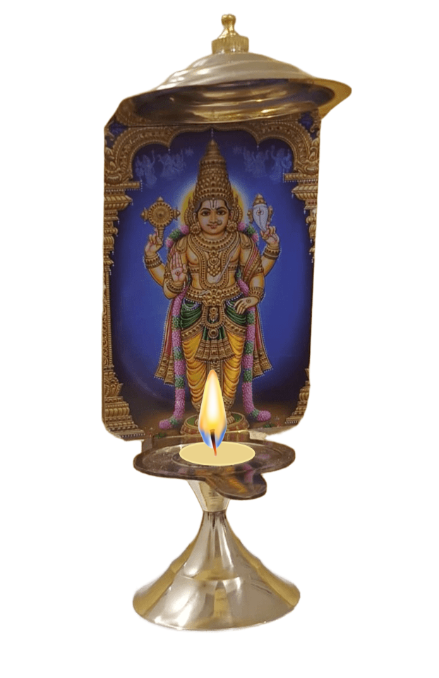 Divya Deep - Lord Venkateshwara (Tanjore Series)