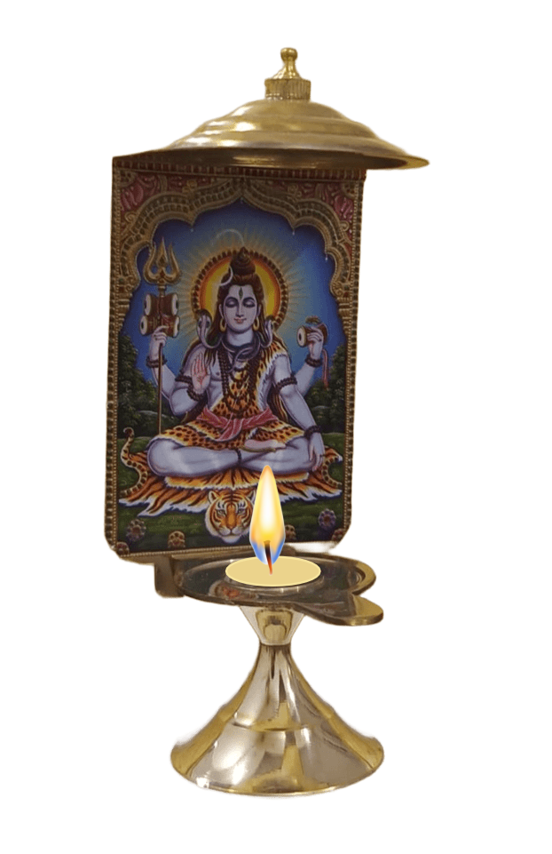 Divya Deep - Shiv Ji (Tanjore Series)